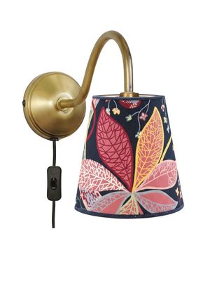 PR Home Ester Vägglampa Mässing Grön