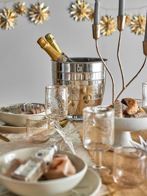 Vinkylare Silver Rostfritt stål Juliah | Bloomingville