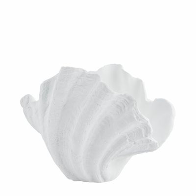 Lene Bjerre Shella Dekoration Vit Polyresin H23 cm