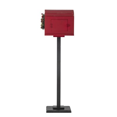 Carlo Dekoration Röd MDF H82cm Bloomingville