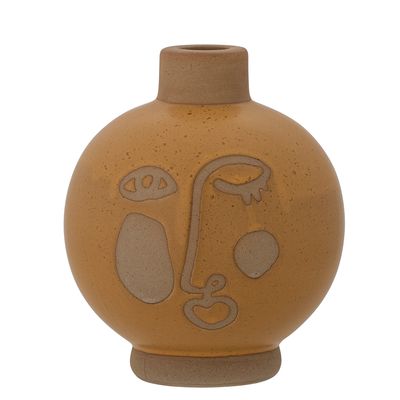 Ljusstake Brun Stengods Jilian | Bloomingville