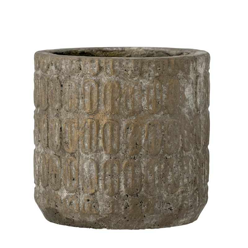Dekorationskruka Grå Cement Benas | Bloomingville