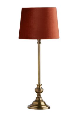 Andrea Lampfot Antikmässing 58cm | PR Home