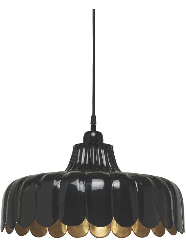 Wells Taklampa Svart 43cm | PR Home