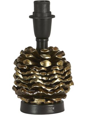 PR Home Kotten Lampfot Antik mässing 19cm