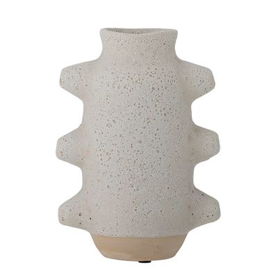 Vas Vit Keramik Birka | Bloomingville