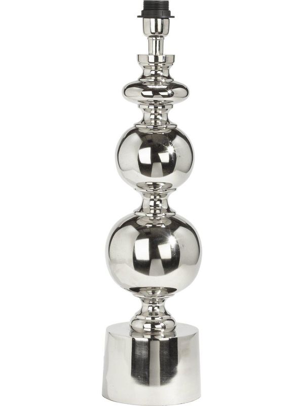 PR Home Grace Lampfot Chrome 41cm