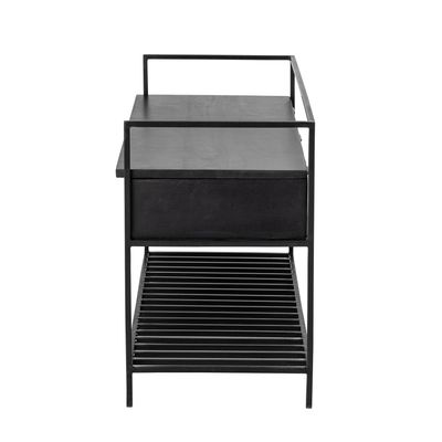 Abelone Bänk Svart FSC 100%® Mango H58cm Bloomingville