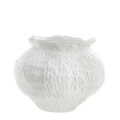 Marlia Vas Vit Keramik H31 cm Lene Bjerre