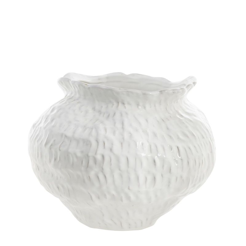 Marlia Vas Vit Keramik H31 cm Lene Bjerre