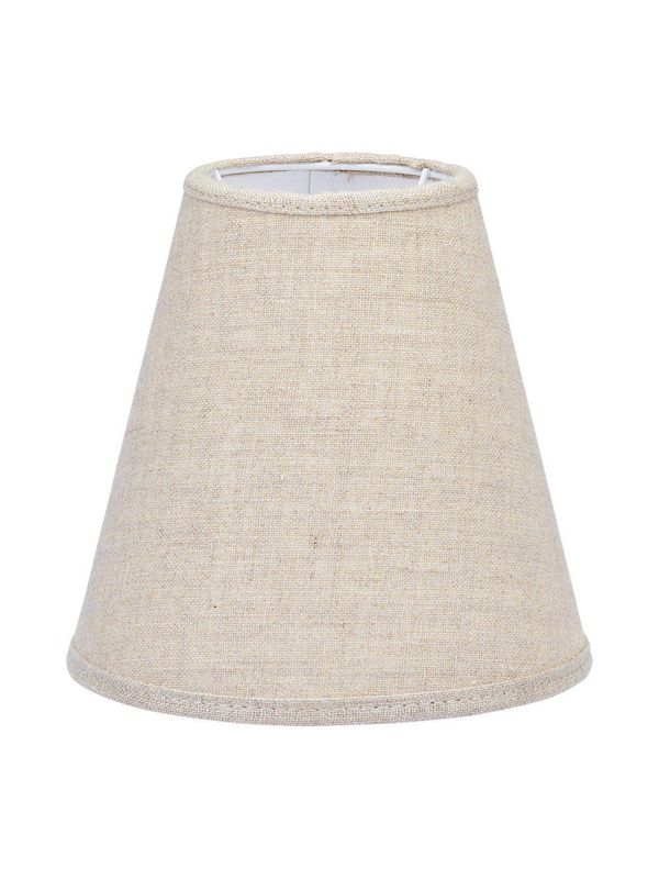 PR Home Toppringskärm E14 Lin Natur 15cm