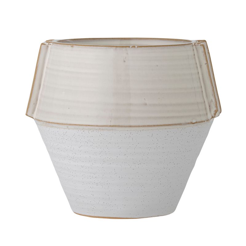 Kruka Vit Stengods Zaki | Bloomingville