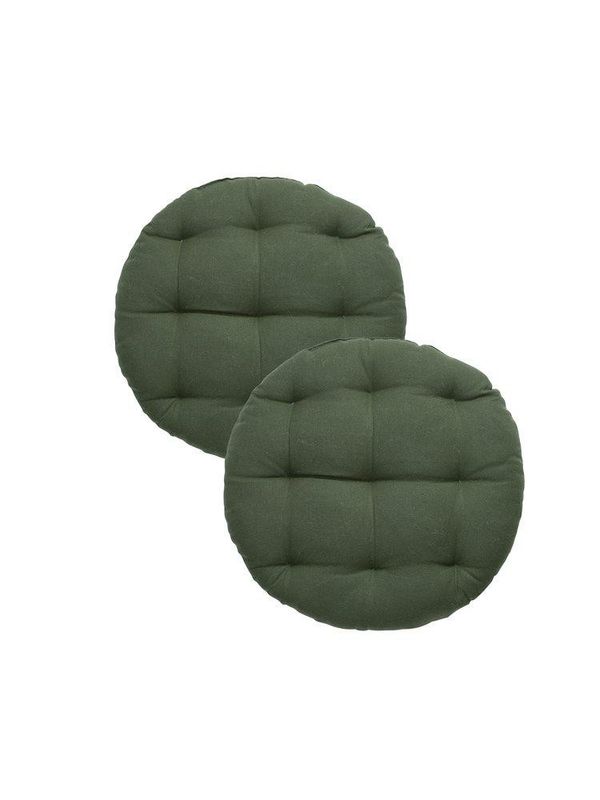 Svanefors Louie Stolsdyna 2-pack Mossa Ø40 cm