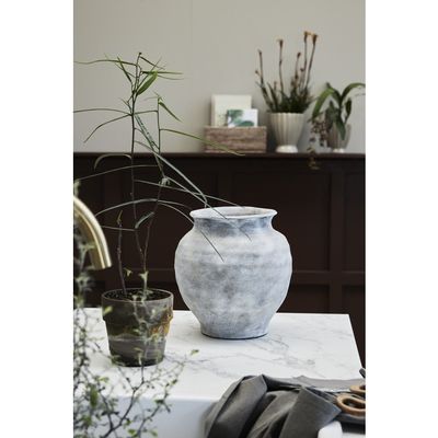 Lene Bjerre Anna Blomkruka Grå Keramik H26.5 cm