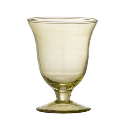 Vinglas Grön Återvunnet glas Florentine | Bloomingville