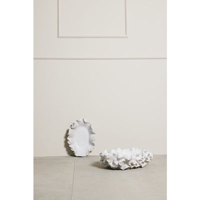 Lene Bjerre Viola Skål Linne Keramik H12.5 cm