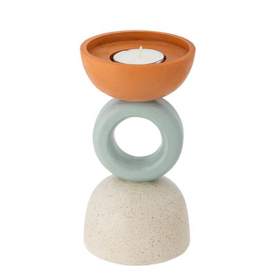 Värmeljushållare Orange Polyresin Loretta | Bloomingville