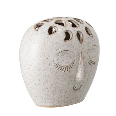 Vas Vit Stengods Elissa | Bloomingville