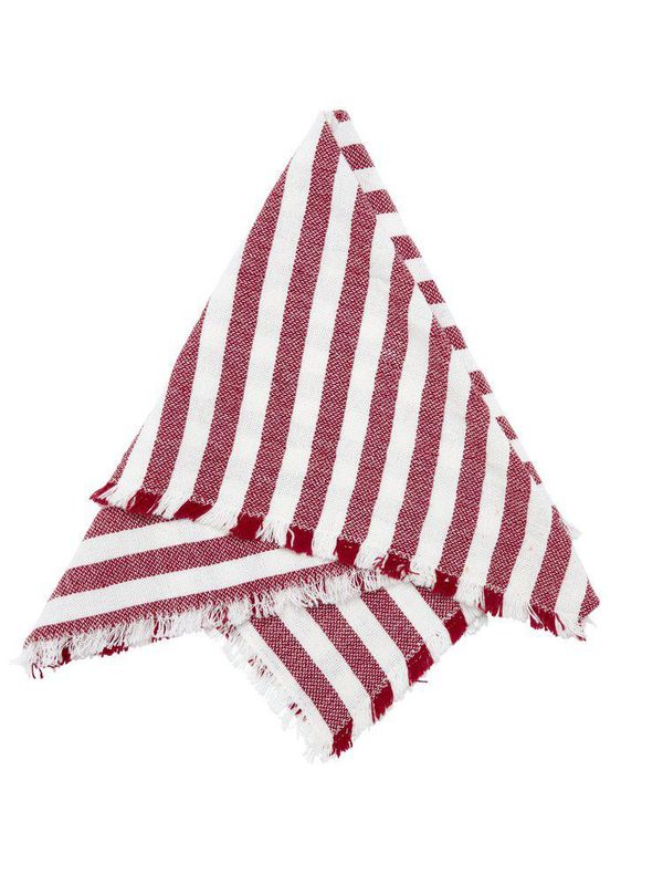 Svanefors Gaby Servett Röd 45x45 cm