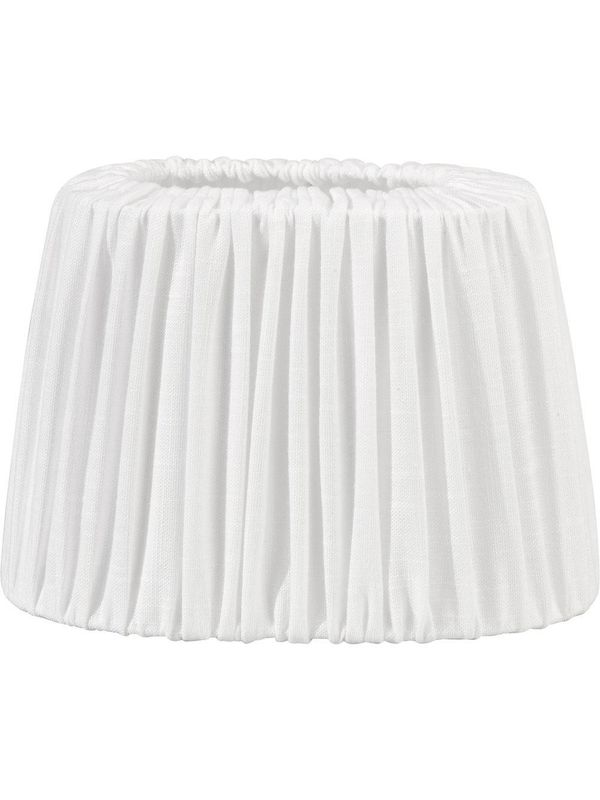PR Home Omera Veckad Lampsk. Classico Vit 23cm