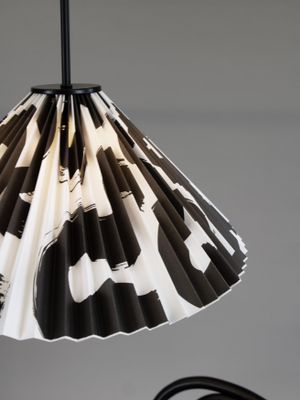 Polly Taklampa Svart/Vit 45cm | PR Home