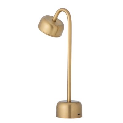 Portabel lampa, uppladdningsbar Mässing Metall Nico | Bloomingville