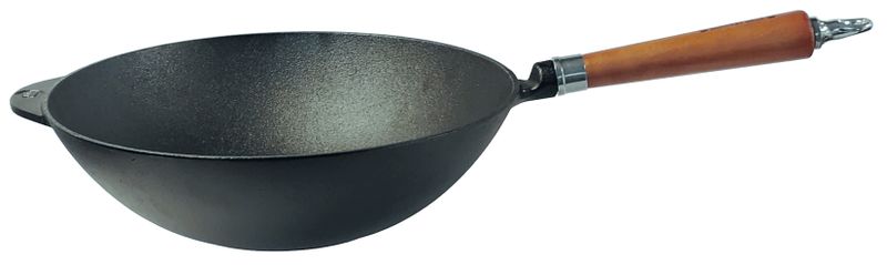 Wokpanna Brun Ø32 cm Ronneby Bruk