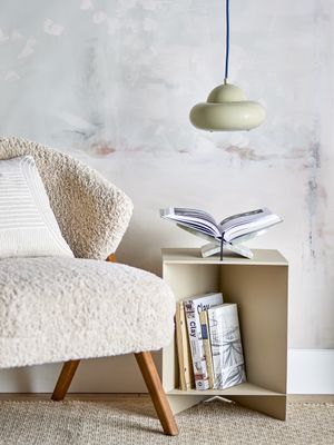 Bloomingville Bubble Pendellampa, Grön, Metall Ø22xH13 cm