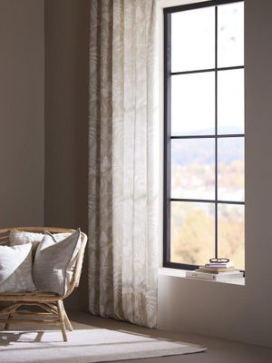 Svanefors Fern Gardin 2-pack Lin 135x290 cm