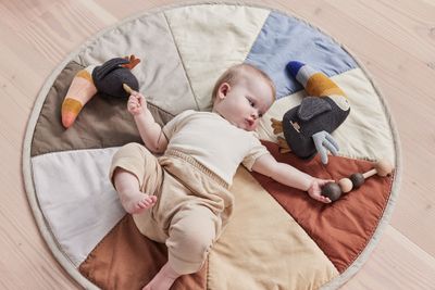 Mjukisdjur Antracit / Persika Bomull. Återvunnen polyesterfyllning OYOY MINI