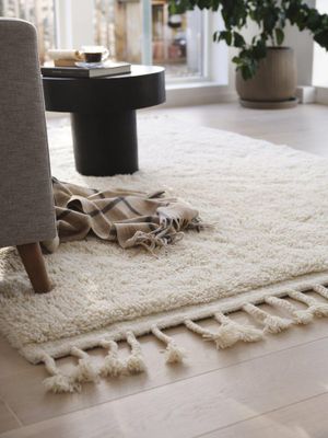 Svanefors Uma Ullmatta Offwhite 170x240 cm