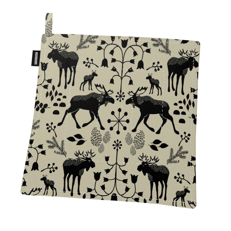 Skogens Konung (culla) svart grytlapp Arvidssons Textil
