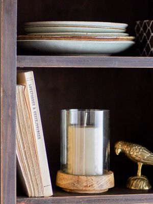 Ljusstake Natur Glas | Bloomingville Creative