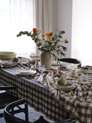 Svanefors Mary Duk Nougat 140x250 cm