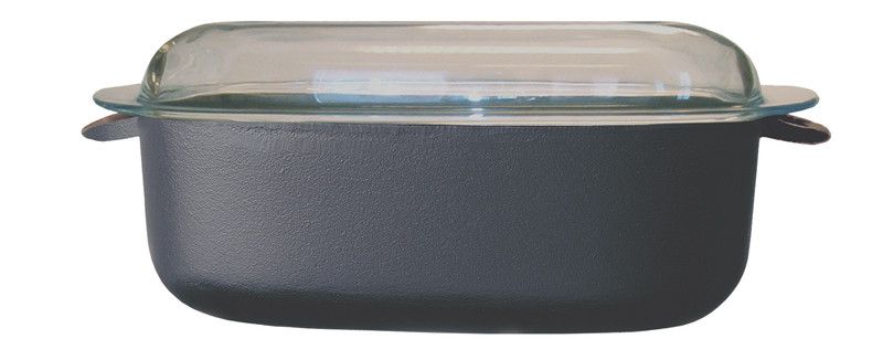 Oval Gryta 5.5L, Glaslock 33 cm Ronneby Bruk