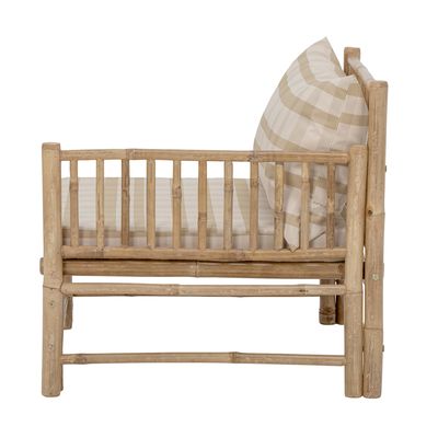 Modulsoffa höger hörn Natur Bambu Korfu | Bloomingville