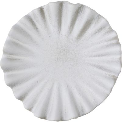 Lene Bjerre Viola Skål Vit Keramik Ø33.5 cm