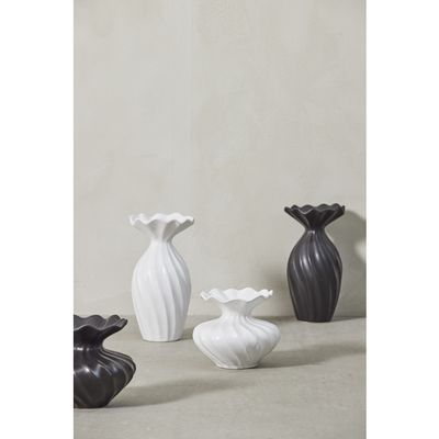 Lene Bjerre Susille Vas Ø13.5X25 cm. Vit