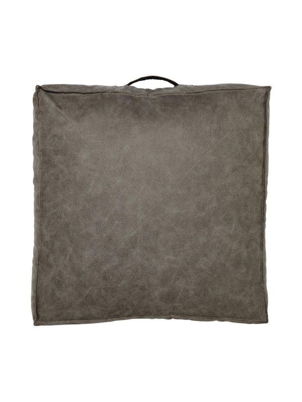 Svanefors Lycke Sittpuff Mörkbrun 50x50x15 cm