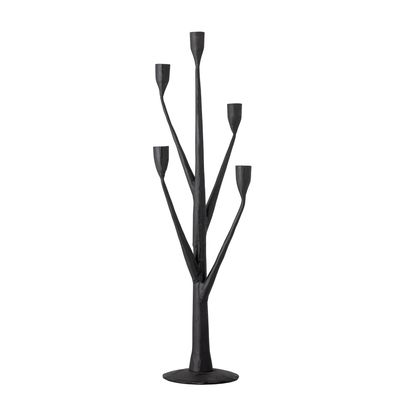 Ljusstake Svart Järn |  Bloomingville Creative