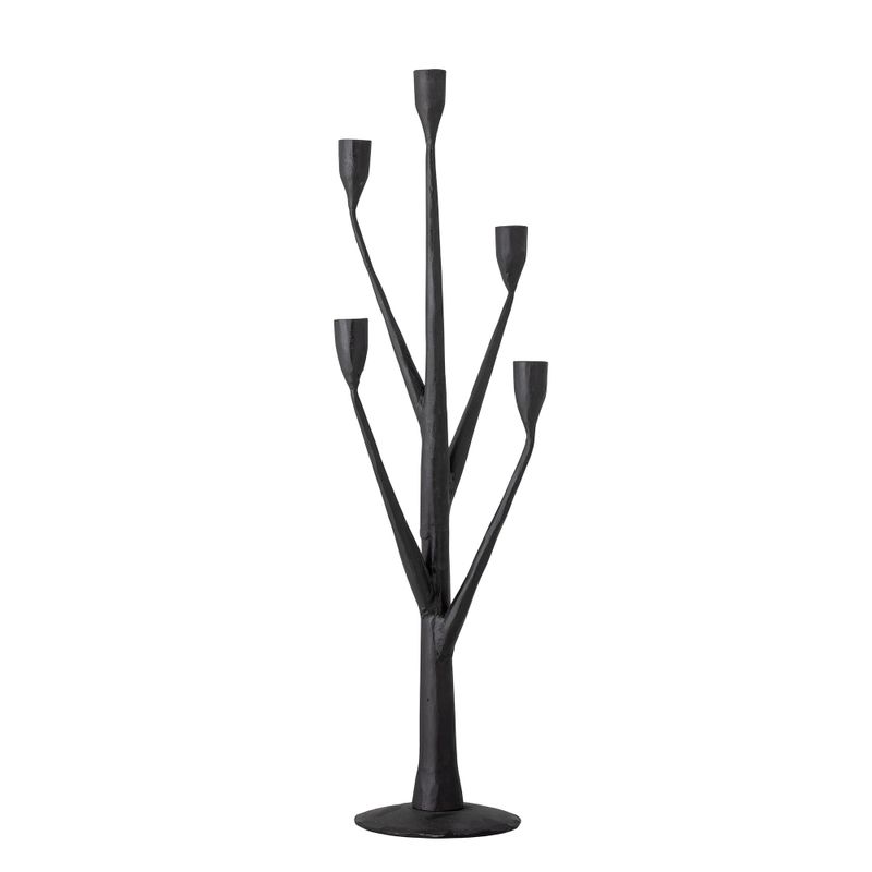 Ljusstake Svart Järn |  Bloomingville Creative