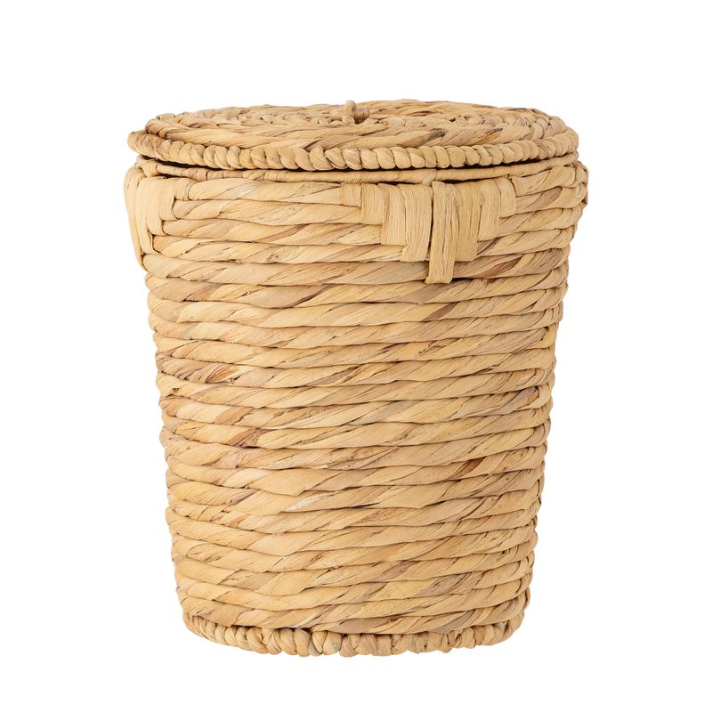 Korg med lock Natur Vattenhyacint Peri | Bloomingville