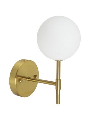 PR Home Sigma S Vägglampa Guld Opal, 25cm