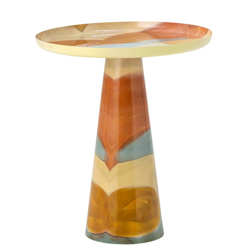 Sidobord Gul Metall Brooke | Bloomingville