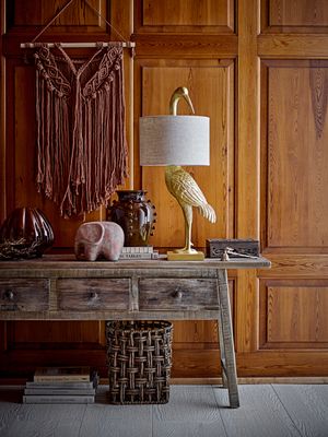 Bordslampa Guld Polyresin | Bloomingville Creative