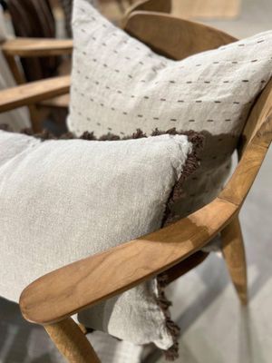 Svanefors Harriet Kuddfodral Mörkbrun 50x50 cm