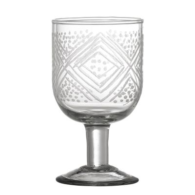 Vinglas Klar Återvunnet glas | Bloomingville Creative