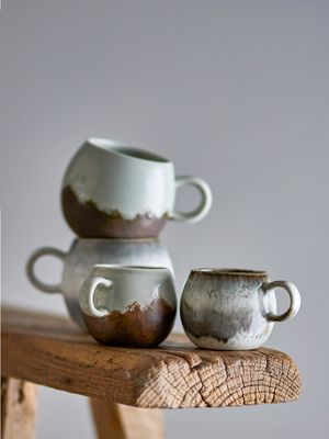 Espressokopp Brun Stengods Paula | Bloomingville