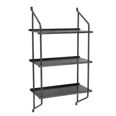 Sindre Hylla Svart Metall H90cm Bloomingville