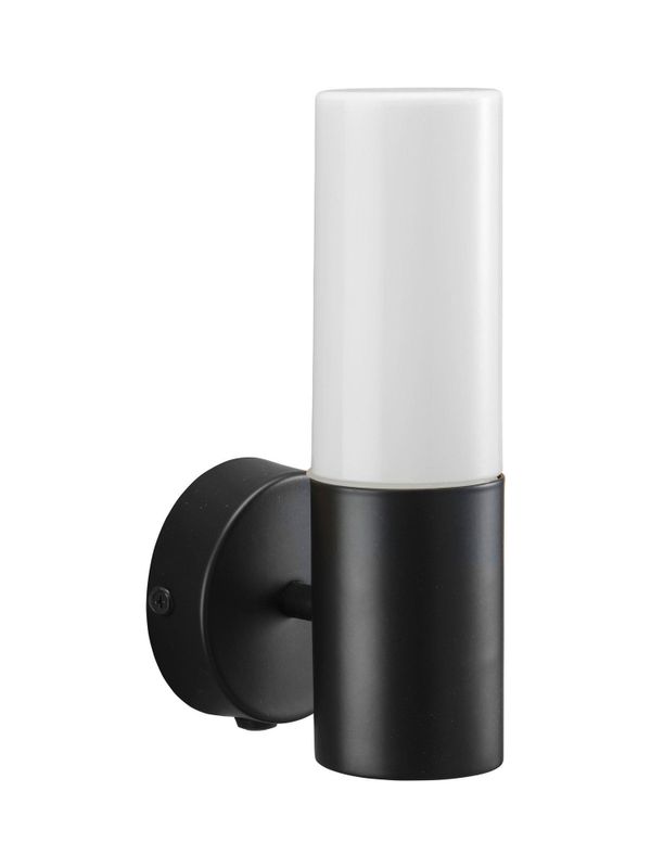 Beta Vägglampa IP44 MattSvart 21cm Svart | PR Home